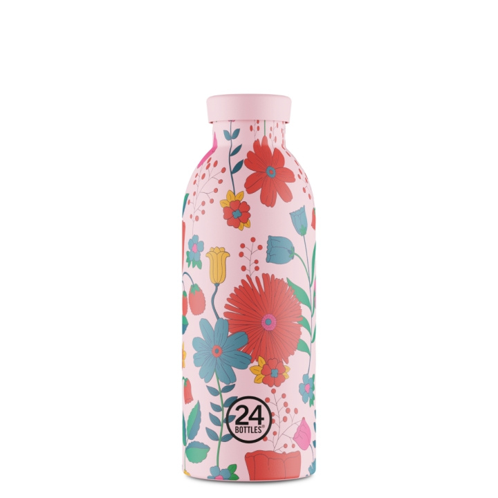 24Bottles Clima – Bloom Bloom Pink – 500 ml i gruppen SPORT, FRITID & HOBBY / Friluftsliv / Termosar & Vattenflaskor hos TP E-commerce Nordic AB (D37286)
