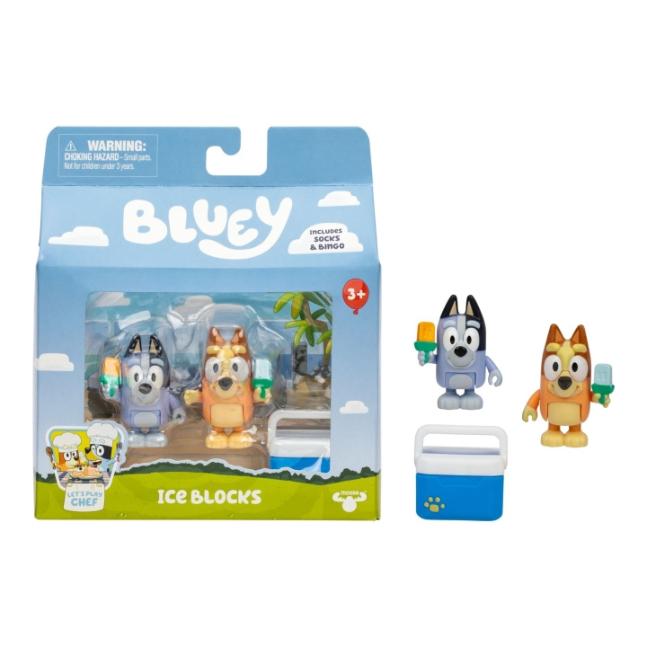 Bluey 2-pack med figurer, 2 varianter (90406) i gruppen LEKSAKER, BARN- & BABYPRODUKTER / Leksaker / Figurer, Miniatyrer & tillbehör hos TP E-commerce Nordic AB (D37307)
