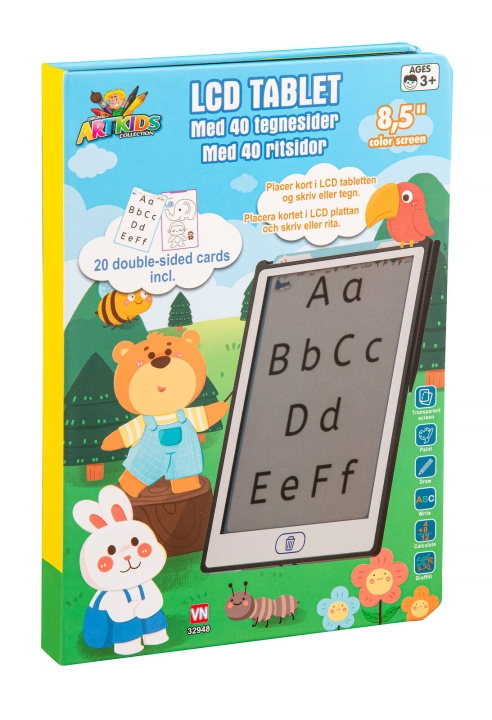 ArtKids LCD-plånbok (32948) i gruppen LEKSAKER, BARN- & BABYPRODUKTER / Leksaker / Elektronik & Media / Övrig Elektronik & Media hos TP E-commerce Nordic AB (D37320)