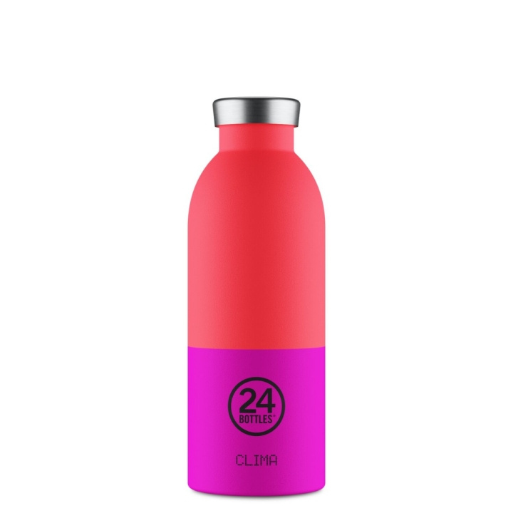 24Bottles Clima – Energy – Lilla, Rosa – 500 ml i gruppen SPORT, FRITID & HOBBY / Friluftsliv / Termosar & Vattenflaskor hos TP E-commerce Nordic AB (D37352)