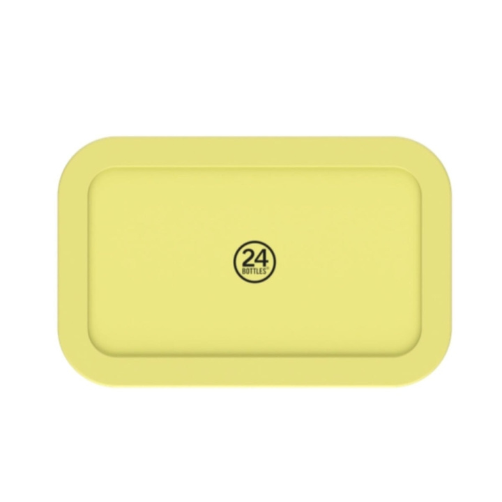 24Bottles Snackbox – Citrus – Gul i gruppen HEM, HUSHÅLL & TRÄDGÅRD / Köksredskap / Lunchlådor & Matbehållare hos TP E-commerce Nordic AB (D37359)