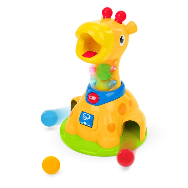 Bright Starts Spinnin\' Spots Giraffe™ bollleksak – (BS-17410) i gruppen LEKSAKER, BARN- & BABYPRODUKTER / Babyleksaker / Aktivitetsleksaker hos TP E-commerce Nordic AB (D37401)