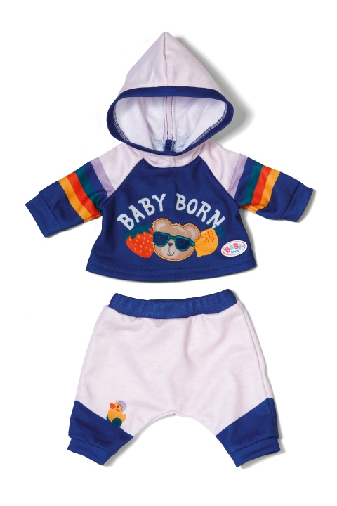 BABY Born Joggingdräkt marinblå 43 cm (838204) | LEKSAKER, BARN- & BABYPRODUKTER - Leksaker - Dockor & Tillbehör | GameStuff