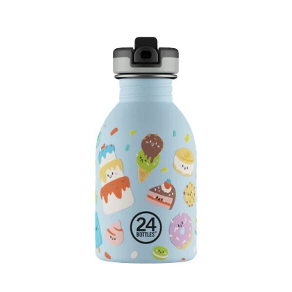 24Bottles Urban Bottle – Sweet Friends – Blå – 250 ml i gruppen SPORT, FRITID & HOBBY / Friluftsliv / Termosar & Vattenflaskor hos TP E-commerce Nordic AB (D37466)