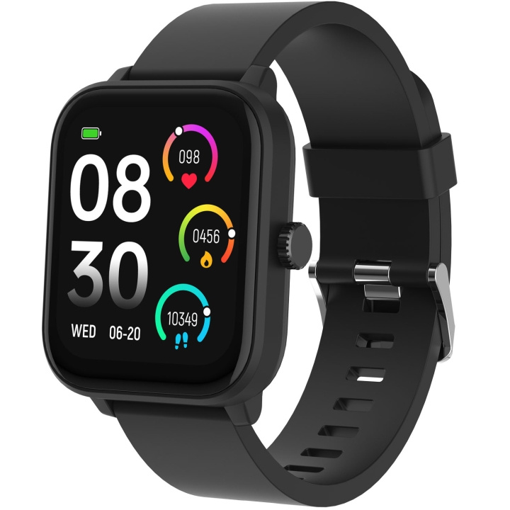 Denver SmartWatch GPS IP68 Hälsokoll SWG-155B Svart i gruppen SPORT, FRITID & HOBBY / Smartwatch & Aktivitetsarmband / Smartwatches hos TP E-commerce Nordic AB (D37569)
