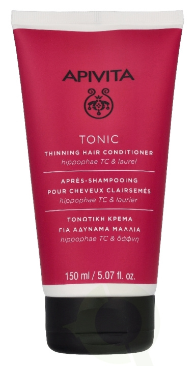 Apivita Tonic Light Conditioner 150 ml Hippophae & Bay Laurel i gruppen SKÖNHET & HÄLSA / Hår & Styling / Hårvårdsprodukter / Balsam hos TP E-commerce Nordic AB (D37615)