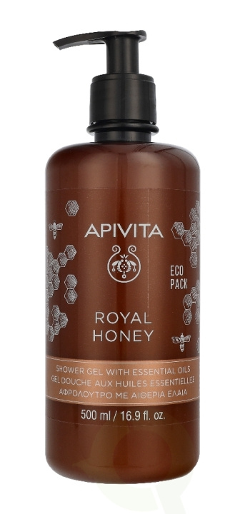 Apivita Royal Honey Creamy Shower Gel 500 ml i gruppen SKÖNHET & HÄLSA / Hudvård / Kroppsvård / Bad & Duschcreme hos TP E-commerce Nordic AB (D37617)