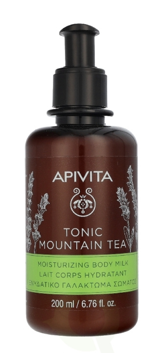 Apivita Tonic Mountain Tea Body Milk 200 ml i gruppen SKÖNHET & HÄLSA / Hudvård / Kroppsvård / Bad & Duschcreme hos TP E-commerce Nordic AB (D37618)