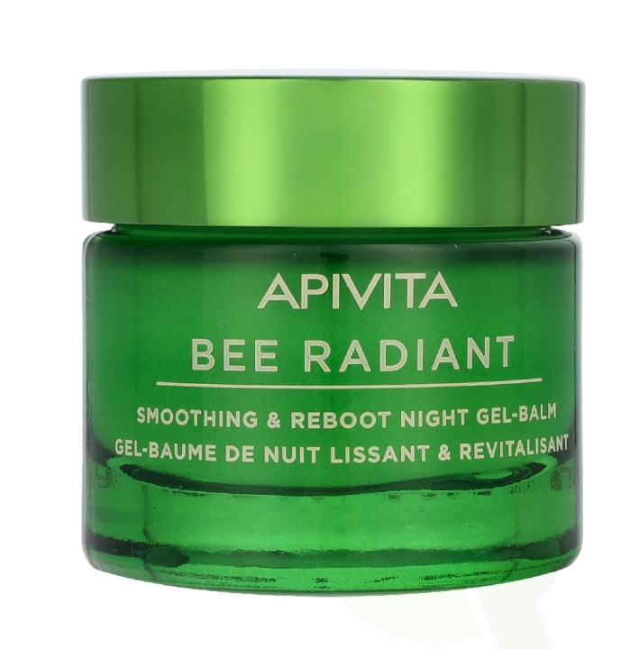 Apivita Bee Radiant Smoothing & Reboot Night Gel-Balm 50 ml i gruppen SKÖNHET & HÄLSA / Hudvård / Ansiktsvård / Nattkräm hos TP E-commerce Nordic AB (D37619)