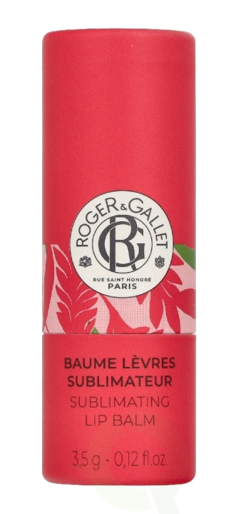 Roger & Gallet Gingembre Rouge Sublimating Lip Balm 3.5 g i gruppen SKÖNHET & HÄLSA / Makeup / Läppar / Läppbalsam hos TP E-commerce Nordic AB (D37652)