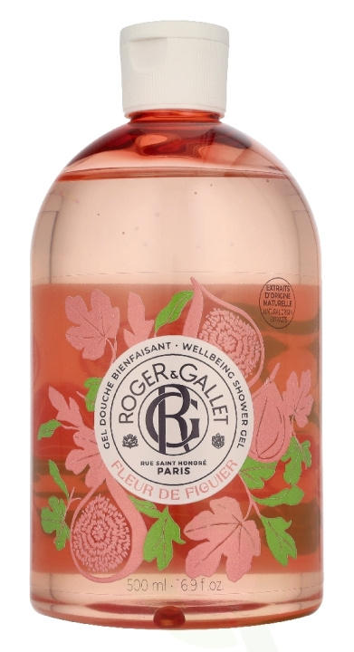 Roger & Gallet Fleur De Figuier Shower Gel 500 ml i gruppen SKÖNHET & HÄLSA / Hudvård / Kroppsvård / Bad & Duschcreme hos TP E-commerce Nordic AB (D37654)
