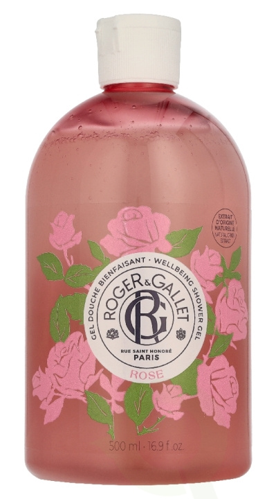 Roger & Gallet Rose Shower Gel 500 ml i gruppen SKÖNHET & HÄLSA / Hudvård / Kroppsvård / Bad & Duschcreme hos TP E-commerce Nordic AB (D37655)