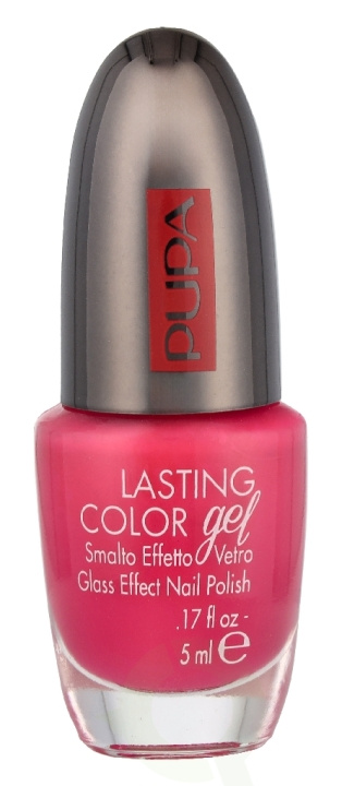 Pupa Milano Pupa Lasting Color Gel Glass Effect Nail Polish 5 ml #128 Spicy Fuschia | SKÖNHET & HÄLSA - Manikyr/Pedikyr - Nagellack | GameStuff