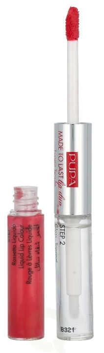 Pupa Milano Pupa Made to Last Lip Duo Lipstick 8 ml #007 Coral Sunrise i gruppen SKÖNHET & HÄLSA / Makeup / Läppar / Läppstift hos TP E-commerce Nordic AB (D37732)