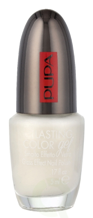 Pupa Milano Pupa Lasting Color Gel Glass Effect Nail Polish 5 ml #113 Silver White i gruppen SKÖNHET & HÄLSA / Manikyr/Pedikyr / Nagellack hos TP E-commerce Nordic AB (D37741)