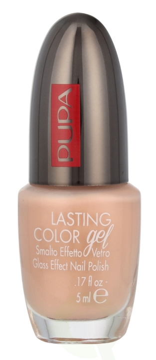 Pupa Milano Pupa Lasting Color Gel Glass Effect Nail Polish 5 ml #097 Classic Nude i gruppen SKÖNHET & HÄLSA / Manikyr/Pedikyr / Nagellack hos TP E-commerce Nordic AB (D37766)