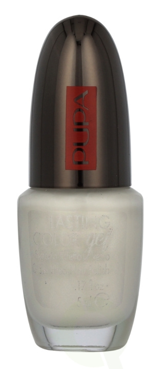 Pupa Milano Pupa Lasting Color Gel Glass Effect Nail Polish 5 ml #072 White Heat i gruppen SKÖNHET & HÄLSA / Manikyr/Pedikyr / Nagellack hos TP E-commerce Nordic AB (D37784)