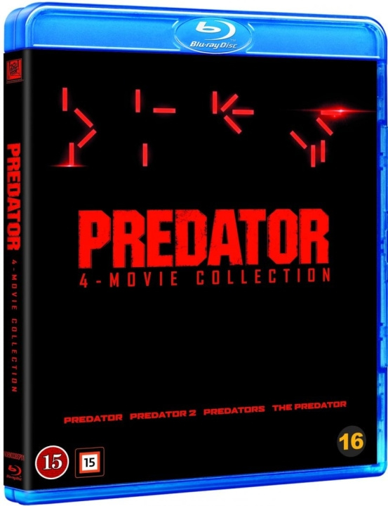 Predator collection 1-4 (Blu-ray) i gruppen HEMELEKTRONIK / Ljud & Bild / TV & Tillbehör / Filmer / Blu-ray hos TP E-commerce Nordic AB (D37836)