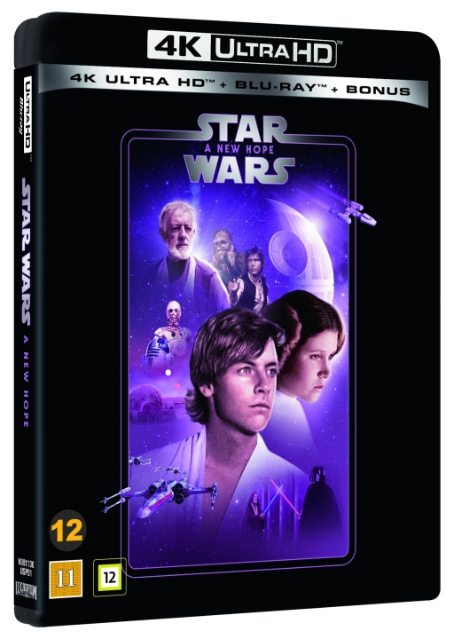Star Wars : Episode 4 - A NEW HOPE - 3-disc (4K UHD + BD) (Blu-ray) i gruppen HEMELEKTRONIK / Ljud & Bild / TV & Tillbehör / Filmer / Blu-ray hos TP E-commerce Nordic AB (D37844)