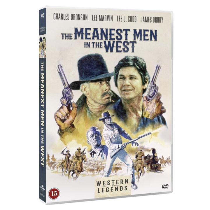 The Meanest Men In The West (Charles Bronson and Lee Marvin) (DVD) i gruppen HEMELEKTRONIK / Ljud & Bild / TV & Tillbehör / Filmer / DVD hos TP E-commerce Nordic AB (D37880)