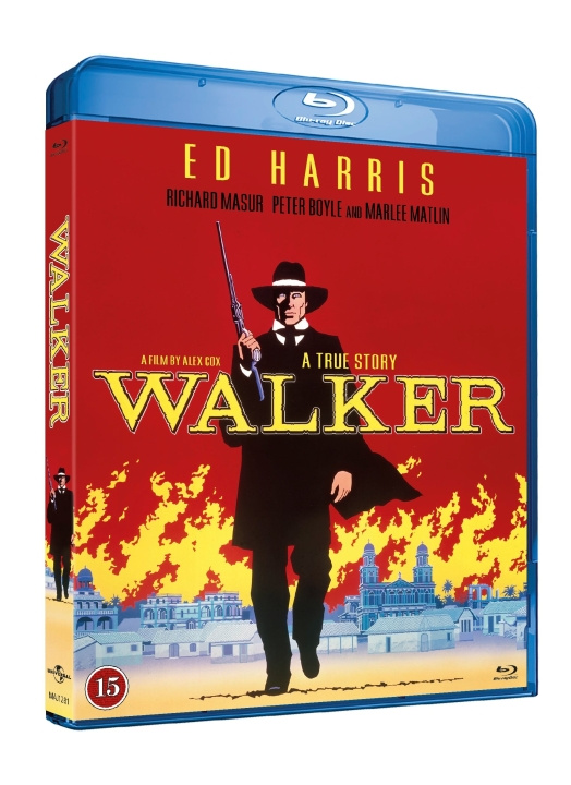 Walker - The amazing story of a real life American soldier of fortune (Ed Harris) (Blu-ray) i gruppen HEMELEKTRONIK / Ljud & Bild / TV & Tillbehör / Filmer / Blu-ray hos TP E-commerce Nordic AB (D37882)