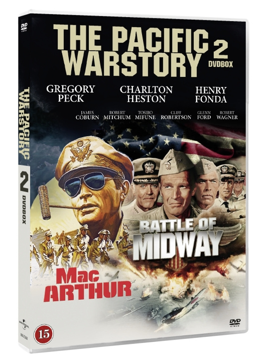 The Pacific War Story - 2 Disc Box set contains Midway and MacArthur Movie (Limited edition) (DVD) i gruppen HEMELEKTRONIK / Ljud & Bild / TV & Tillbehör / Filmer / DVD hos TP E-commerce Nordic AB (D37892)