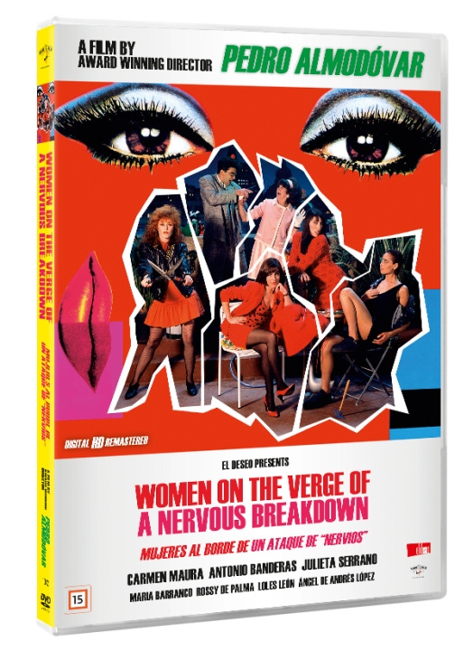 Women On The Verge Of A Nervous Breakdown - (Pedro Almodóvar Movie) (DVD) i gruppen HEMELEKTRONIK / Ljud & Bild / TV & Tillbehör / Filmer / DVD hos TP E-commerce Nordic AB (D37897)