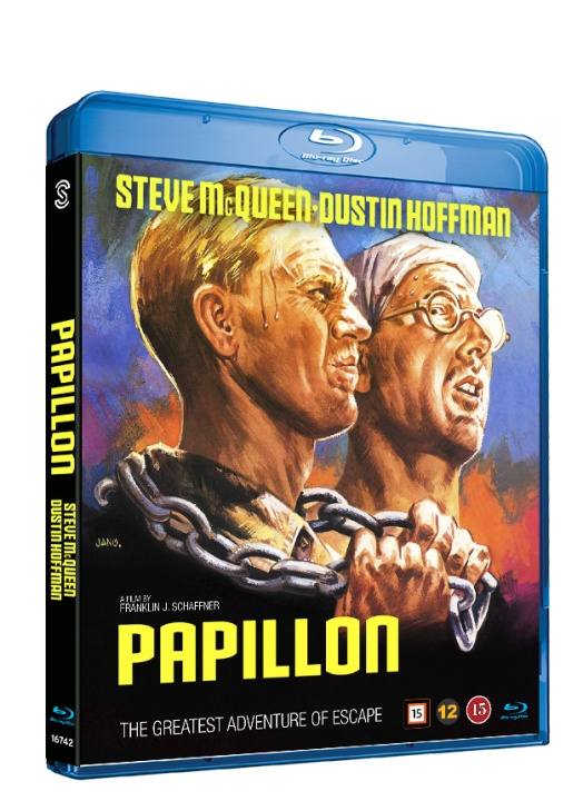 Papillion (Steve Mcqueen and Dustin Hoffman) (Blu-ray) i gruppen HEMELEKTRONIK / Ljud & Bild / TV & Tillbehör / Filmer / Blu-ray hos TP E-commerce Nordic AB (D37942)