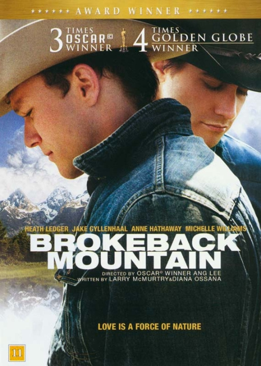 BROKEBACK MOUNTAIN - Heath Ledger Classic movie (DVD) i gruppen HEMELEKTRONIK / Ljud & Bild / TV & Tillbehör / Filmer / DVD hos TP E-commerce Nordic AB (D37944)