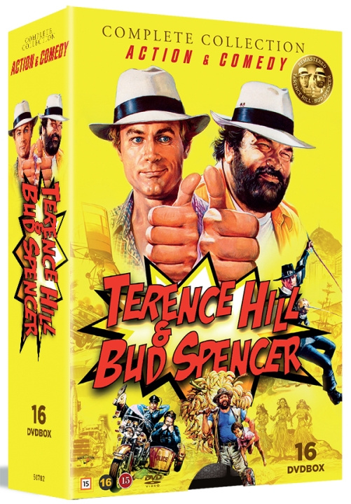 BUD SPENCER & TERENCE HILL COLLECTION BOX - 16 DVD i gruppen HEMELEKTRONIK / Ljud & Bild / TV & Tillbehör / Filmer / DVD hos TP E-commerce Nordic AB (D37958)