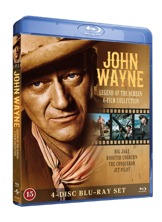 John Wayne Limited Run Gift Box (4 Blu-Ray Box) i gruppen HEMELEKTRONIK / Ljud & Bild / TV & Tillbehör / Filmer / Blu-ray hos TP E-commerce Nordic AB (D37998)