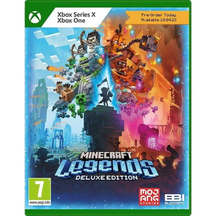 Minecraft Legends (Deluxe Edition) (PL/Multi in Game) (XONE) i gruppen HEMELEKTRONIK / Spelkonsoler & Tillbehör / Xbox One / Spel hos TP E-commerce Nordic AB (D38010)