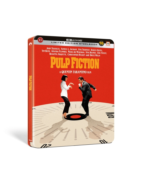 Pulp Fiction - Steelbook (Blu-ray) i gruppen HEMELEKTRONIK / Ljud & Bild / TV & Tillbehör / Filmer / Blu-ray hos TP E-commerce Nordic AB (D38015)