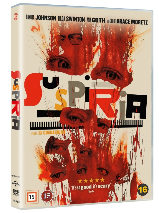 Suspiria (DVD) i gruppen HEMELEKTRONIK / Ljud & Bild / TV & Tillbehör / Filmer / DVD hos TP E-commerce Nordic AB (D38045)