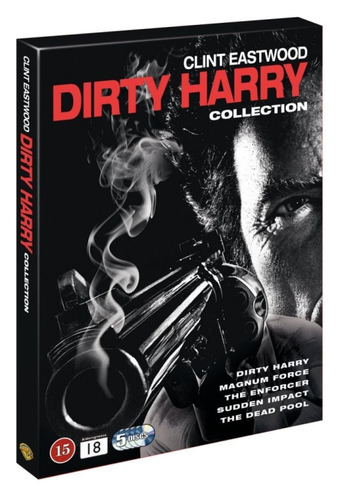 Dirty Harry Collection (5-disc) - DVD i gruppen HEMELEKTRONIK / Ljud & Bild / TV & Tillbehör / Filmer / DVD hos TP E-commerce Nordic AB (D38059)