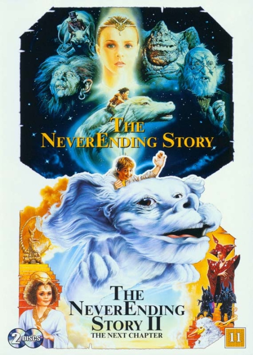 NeverEnding Story 1 & 2 - DVD i gruppen HEMELEKTRONIK / Ljud & Bild / TV & Tillbehör / Filmer / DVD hos TP E-commerce Nordic AB (D38097)