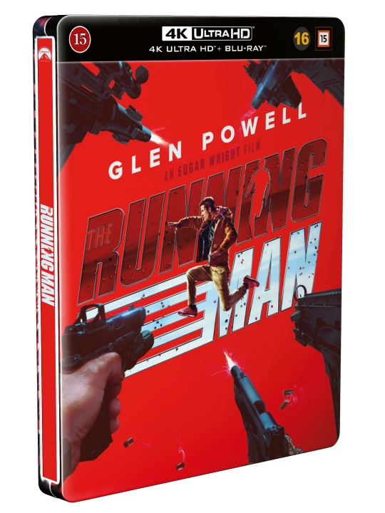 The Running Man - Steelbook 2-disc (4K UHD + BD) i gruppen HEMELEKTRONIK / Ljud & Bild / TV & Tillbehör / Filmer / Blu-ray hos TP E-commerce Nordic AB (D38105)