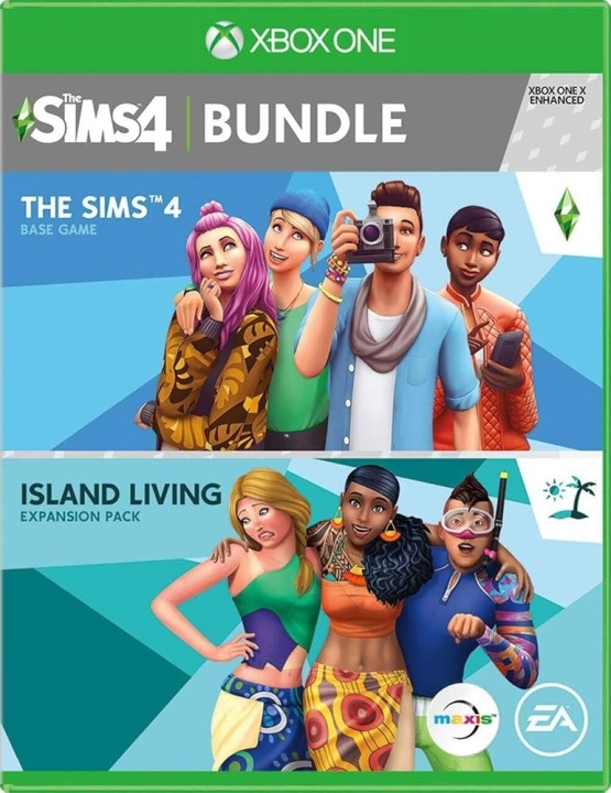 The Sims 4 and Island Living Bundle (Import) (XONE) i gruppen HEMELEKTRONIK / Spelkonsoler & Tillbehör / Xbox One / Spel hos TP E-commerce Nordic AB (D38160)