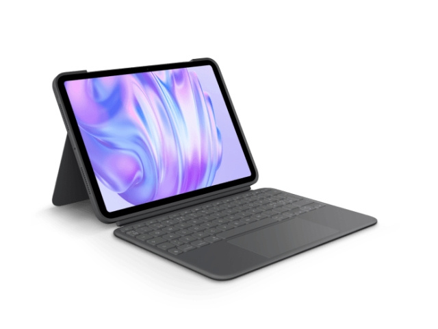Logitech Combo Touch för iPad Pro 11 tum (M4) – Graphite – Pan – Nordic i gruppen SMARTPHONE & SURFPLATTOR / Surfplattor hos TP E-commerce Nordic AB (D38263)