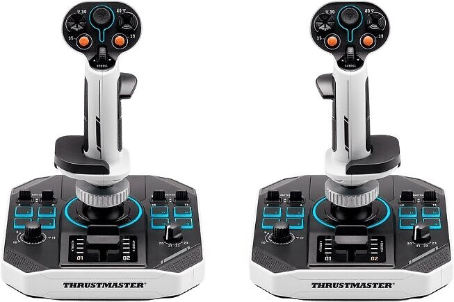ThrustMaster SOL-R FLIGHTSTICK (2-pack) i gruppen DATORER & KRINGUTRUSTNING / Gaming / Gaming-rattar & Joysticks hos TP E-commerce Nordic AB (D38328)