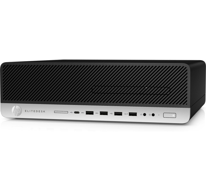 T1A HP EliteDesk 800 G4 Renoverad i5-8500 8 GB 256 GB Win10 Pro SFF-dator Svart, Silver i gruppen DATORER & KRINGUTRUSTNING / Datorskärmar & Tillbehör hos TP E-commerce Nordic AB (D38380)