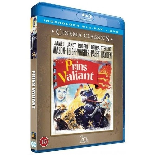 PRINS VALIANT (James Mason, Janet Leigh) i gruppen HEMELEKTRONIK / Ljud & Bild / TV & Tillbehör / Filmer / Blu-ray hos TP E-commerce Nordic AB (D38406)
