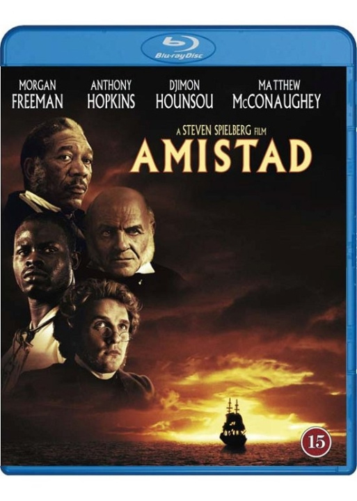 AMISTAD Blu Ray - (Anthony Hopkins) i gruppen HEMELEKTRONIK / Ljud & Bild / TV & Tillbehör / Filmer / Blu-ray hos TP E-commerce Nordic AB (D38434)