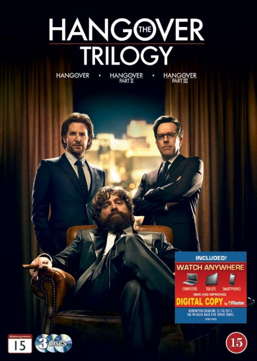 Hangover Trilogy, The - DVD i gruppen HEMELEKTRONIK / Ljud & Bild / TV & Tillbehör / Filmer / DVD hos TP E-commerce Nordic AB (D38455)