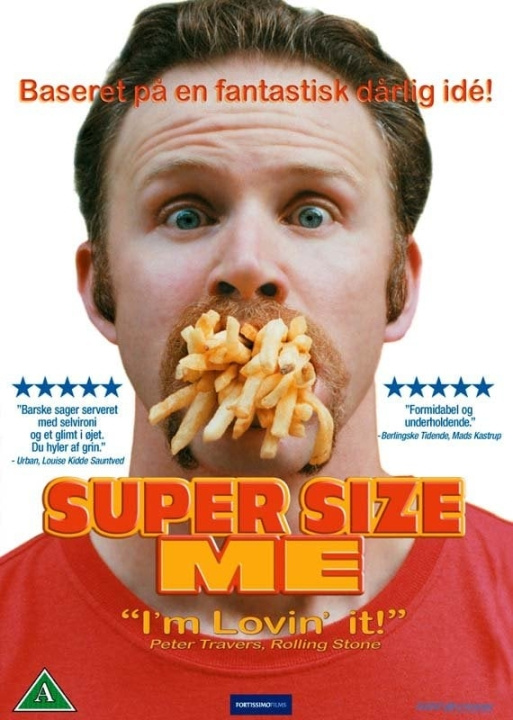 Super Size Me (DVD) i gruppen HEMELEKTRONIK / Ljud & Bild / TV & Tillbehör / Filmer / DVD hos TP E-commerce Nordic AB (D38460)