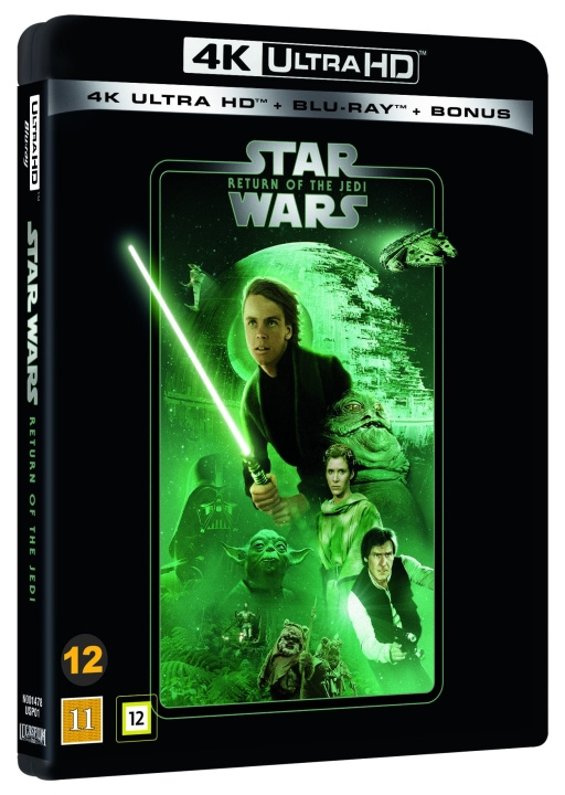 Star Wars : Episode 6 - RETURN OF THE JEDI - 3-disc (4K UHD + BD) i gruppen HEMELEKTRONIK / Ljud & Bild / TV & Tillbehör / Filmer / Blu-ray hos TP E-commerce Nordic AB (D38489)