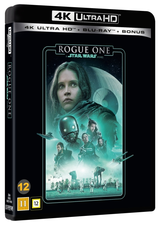 Star Wars Rogue One - A Star Wars Story - 3-disc (4K UHD + BD) i gruppen HEMELEKTRONIK / Ljud & Bild / TV & Tillbehör / Filmer / Blu-ray hos TP E-commerce Nordic AB (D38492)