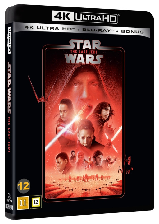 Star Wars : Episode 8 - LAST JEDI - 3-disc (4K UHD + BD) i gruppen HEMELEKTRONIK / Ljud & Bild / TV & Tillbehör / Filmer / Blu-ray hos TP E-commerce Nordic AB (D38493)