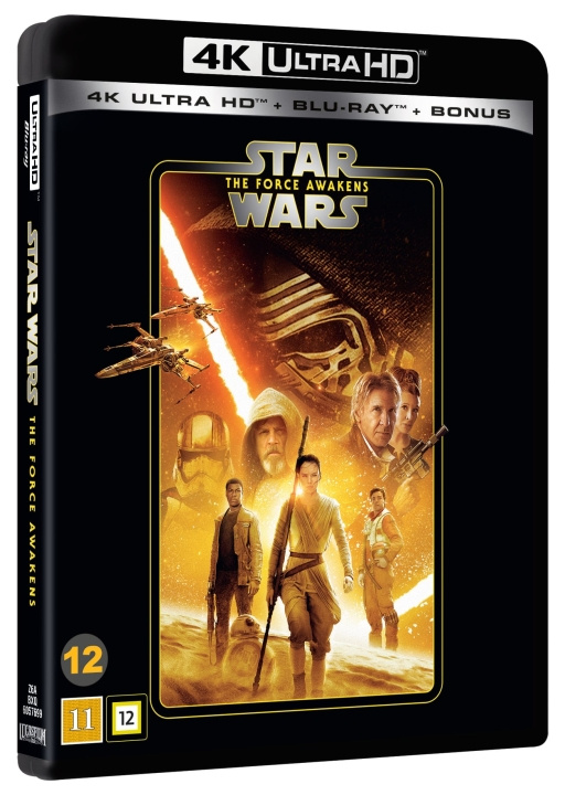 Star Wars : Episode 7 - The Force Awakens - 3-disc (4K UHD + BD) i gruppen HEMELEKTRONIK / Ljud & Bild / TV & Tillbehör / Filmer / Blu-ray hos TP E-commerce Nordic AB (D38494)