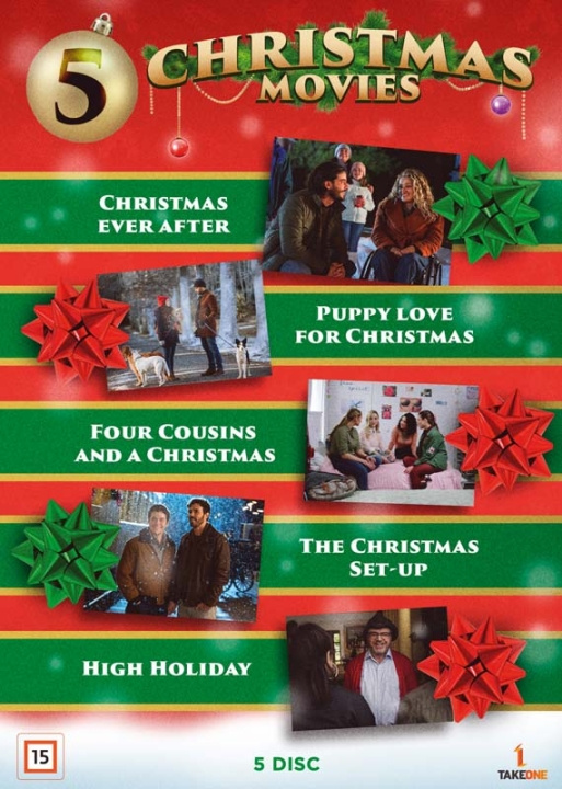 5 CHRISTMAS MOVIES - (5 DVD BOX SET OF ROMANTIC CHRISTMAS MOVIES) i gruppen HEMELEKTRONIK / Ljud & Bild / TV & Tillbehör / Filmer / DVD hos TP E-commerce Nordic AB (D38523)